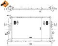 Opel Astra H 1.6i 16v Radyatör/Klimalı/Manuel/Otomatik Orjinal No:1300266