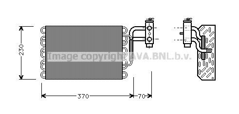 Mercedes W124 Evaporatör/Orjınal No:1248300758