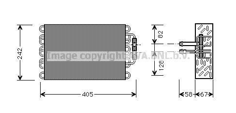 Mercedes W202 Evaporatör/Orjınal No:2028300758