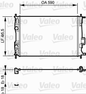Nıssan QASHQAI 1.6 Radyatör/Manuel/Klımalı 07+ model araclara uyumlu/Orjınal No:21400-JD000