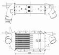 Opel Vectra B 2.0 TDI 16V İntercooler/Orjınal No:1300403