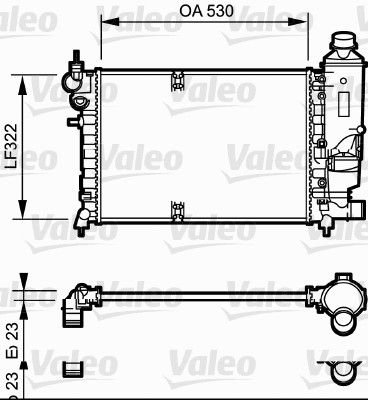Peugeot 106 Radyatör/Manuel/Klımalı/Klımasız 96+ model aracalra uyumlu/Orjinal No:1330.01