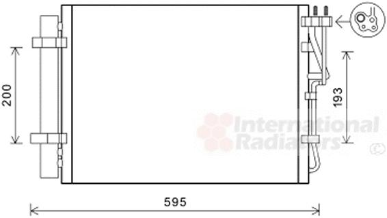 HYUNDAI İX20 1.4 CRDI KLİMA RADYATÖRÜ 2011 MODEL SONRASI ARAÇLARDA UYUMLUDUR. ORJİNAL N:97606-1P200