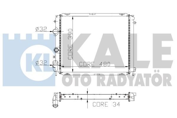 Renault CLıo 1.4/1.6 Motor Radyatör 98-2000 Model arası Araçlara  uyumlu/orjınal No:7700417175