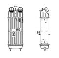 Citroen C3 1.6HDİ İntercooler/ 06+ Model aracalara uyumlu/Orjınal No:0384.J4