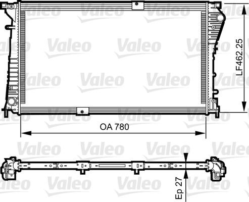 RENAULT TRAFIC, OPEL VİVARO RADYATÖR 2006 MODEL SONRASI 2.5 DCI ARAÇLARDA UYUMLUDUR. ORJİNAL NO:8200465488