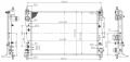 OPEL CORSA D  1.3, 1.7CDTi (Z13DTH), 1.6 TURBO Radyatör/Manuel/OTomatik/Klimalı/Orjinal NO : 1300287