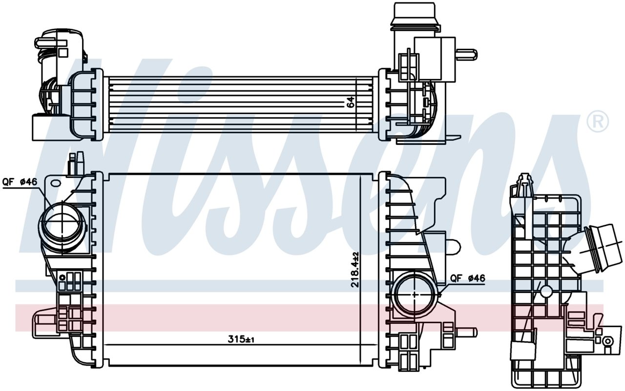Opel Meriva 1.7 DT İntercooler/ 10+Model araclara uyumlu/Orjınal No:1302143