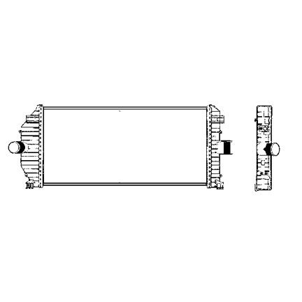 Renault Laguna İntercooler/ 96-01 model araclara uyumlu/Orjınal No:7701045349
