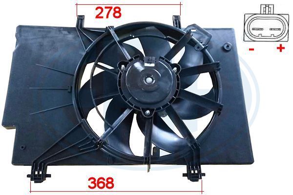 FORD B-MAX, FİESTA FAN. 2008 MODEL SONRASI ARAÇLARDA UYUMLUDUR. ORJİNAL NO: 8V518C607AD