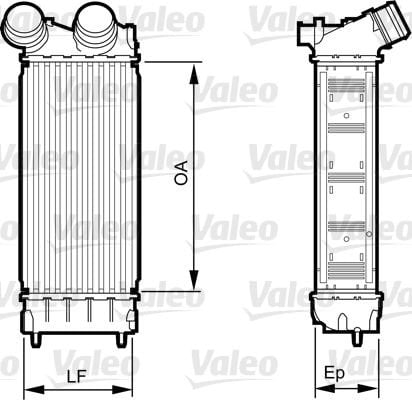 PEUGEOT PARTNER, TEPEE İNTERCOOLER RADYATÖRÜ 2008 MODEL SONRASI ARAÇLARDA UYUMLUDUR. ORJİNAL N: 0384.N9-VALEO