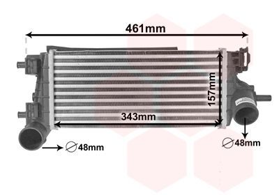 FORD C-MAX, FOCUS, CONNECT İNTERCOOLER 2010 MODEL SONRASI ARAÇLARDA UYUMLUDUR. ORJİNAL NO: CV619L440VC
