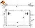 Opel Astra G 1.7 DTI (Y17DT)00+ Radyatör/Manuel/Klimalı araclara uyumludur