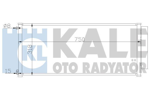 Honda Jazz Klima Radyatörü/05+ MOdel araclara uyumlu/orjınal no:80110-SAA-013