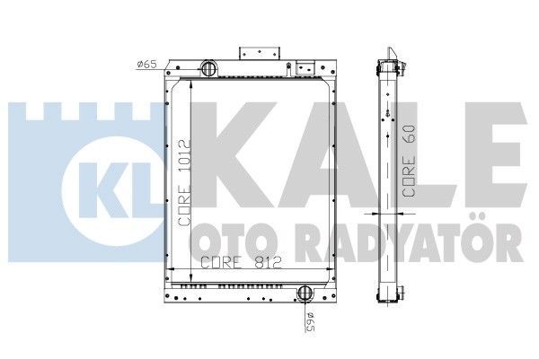 MERCEDES CİTARO, CONECTO RADYATÖR  1999 MODEL SONRASI ARAÇLARDA UYUMLUDUR. ORJİNAL NO: A6285000502