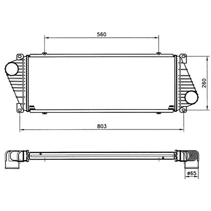 Volkswagen Volt  LT II İntercooler/Orjınal No:2D0145805D