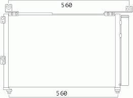 Ford Ranger Klima Radyatörü 2006-2011 Model arası araclara uyumlu/Orjınal No:3M3519710CA