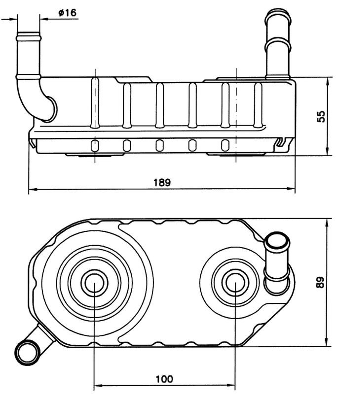 VOLKSWAGEN GOLF3/4/5,A3  OTOM.ŞANZ YAĞ SOĞUTUCU/Orjınal No:096409061E