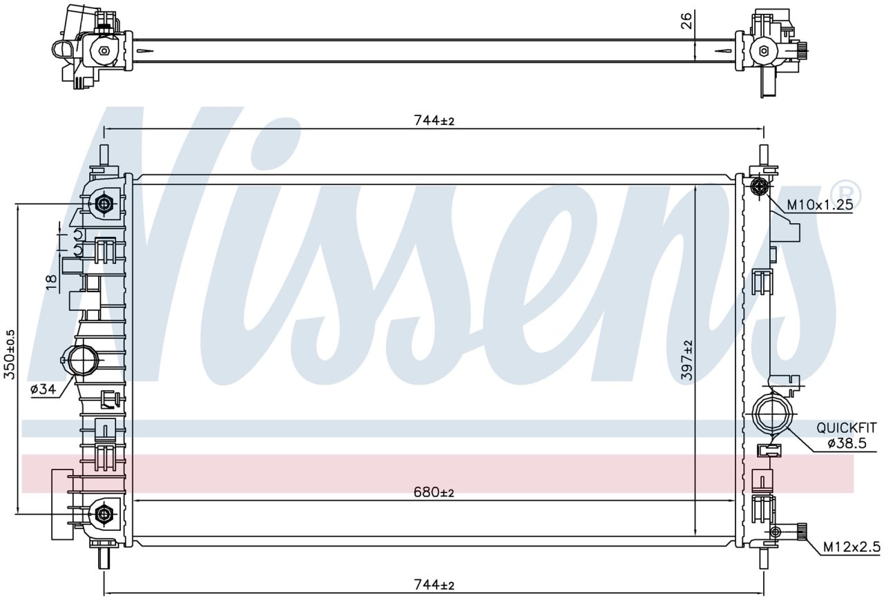 OPEL İNSİGNİA 1.6 CDTİ 2.0 - 08+ RADYATÖR