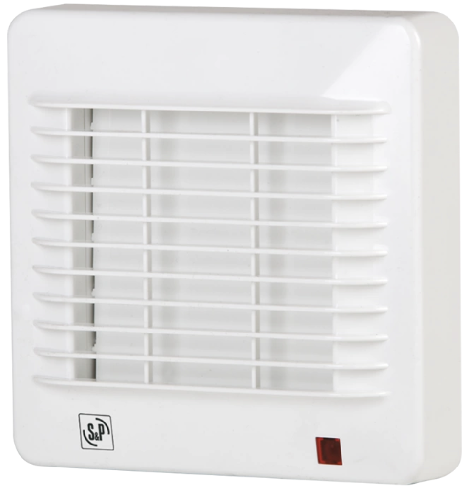 SOLER & PALAU EDM 200 C MİNİ AKSİYEL FAN 180 m3/h (pilot lamba, otomatik panjur)