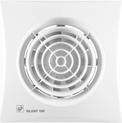 SOLER & PALAU SILENT-100 CZ 95 m3/h MİNİ AKSİYEL FAN  (pilot lamba, geri tepme ventili)