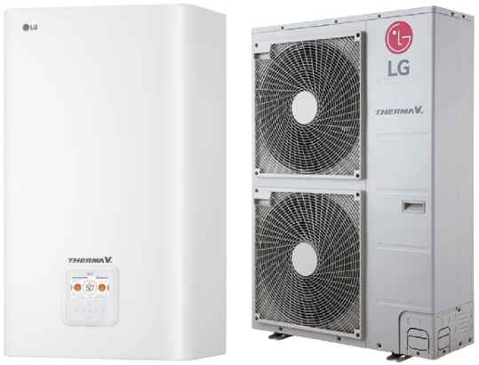 LG AHUW166A4 Split Hava Kaynaklı Isı Pompası R410A - 16kW