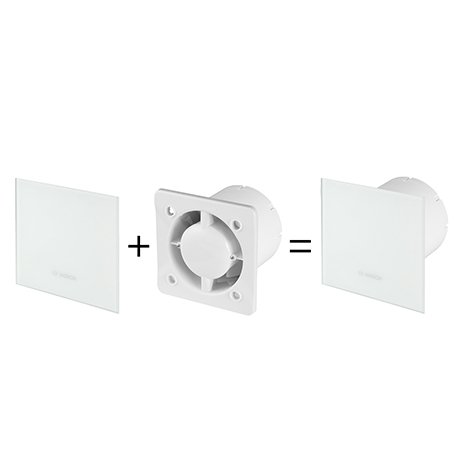 BOSCH F1700 SERİSİ WS 125 AKSİYAL FAN (STOK SORUNUZ) Mat Beyaz Cam Dekoratif Panel - F1700 WS 125 için