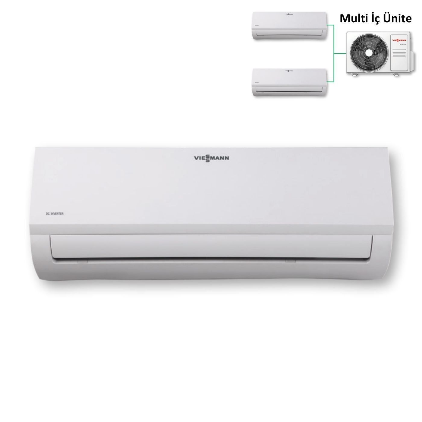 Viessmann Vitoclima 050-S/HE Multi Duvar Tipi İç Ünite 5,2 kW 18.000 Btu (Dış Ünite Hariçtir)