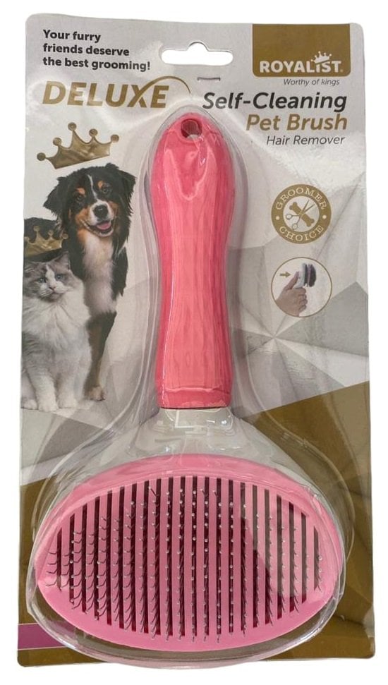 03633 ROYALİST DELUXE BASMALI TARAK PEMBE