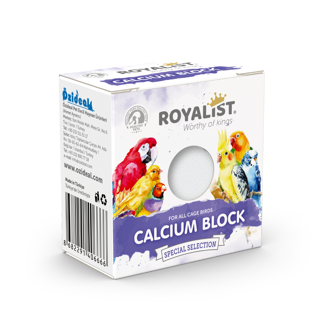 03661 ROYALIST BIRD CALCIUM BLOCK 12 Lİ