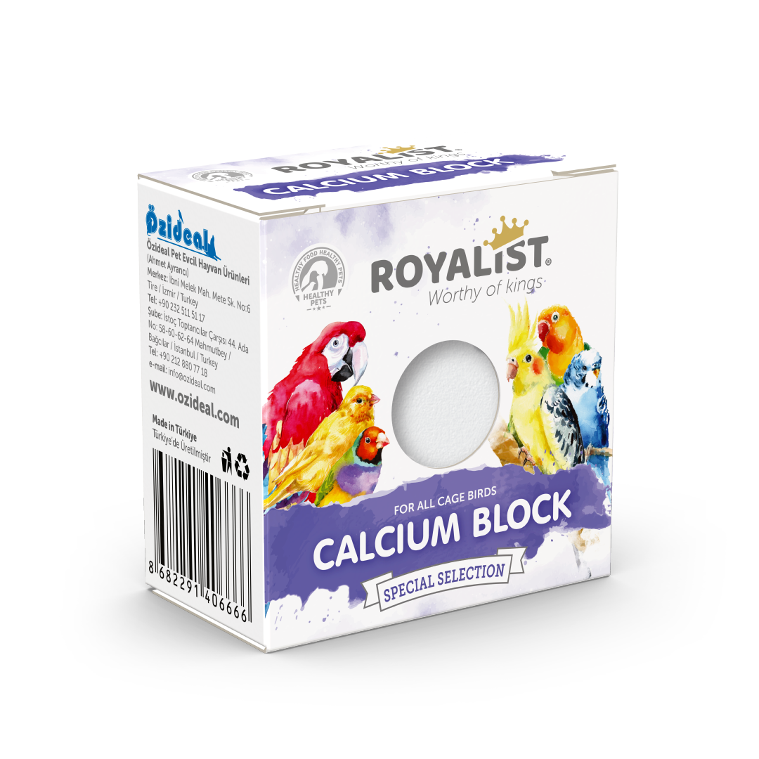 03661 ROYALIST BIRD CALCIUM BLOCK 12 Lİ