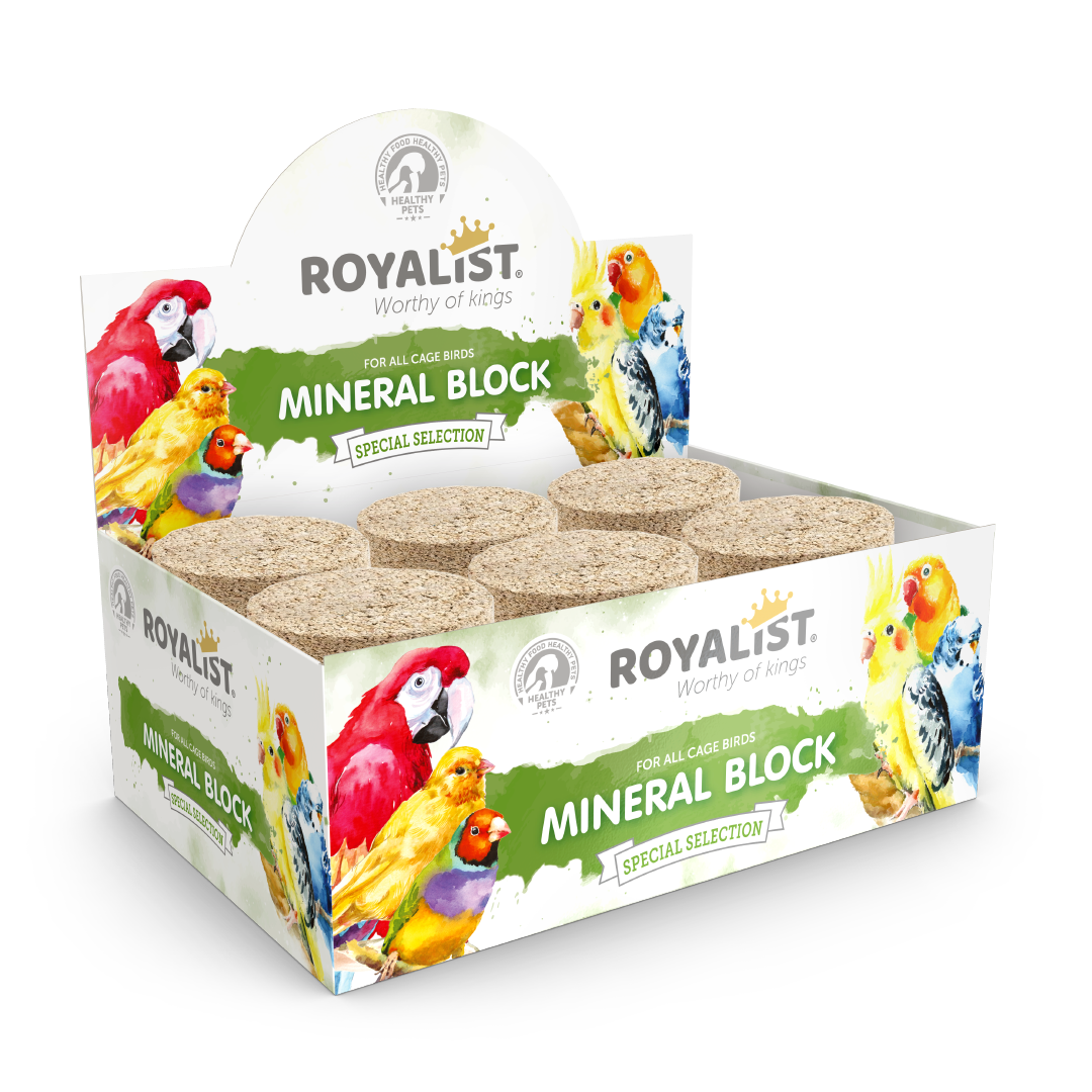 03662 ROYALIST  BIRD MINERAL BLOCK 12 Lİ