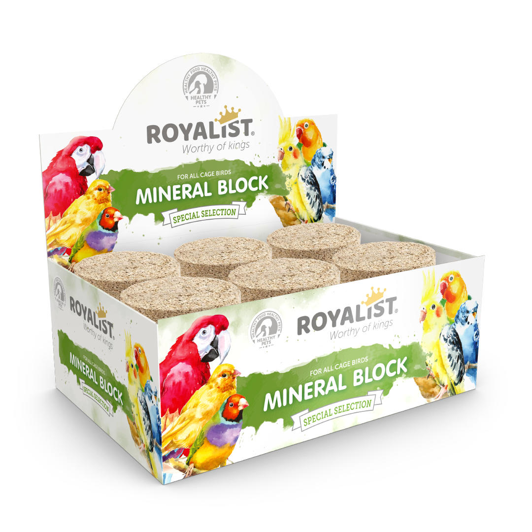 03662 ROYALIST  BIRD MINERAL BLOCK 12 Lİ