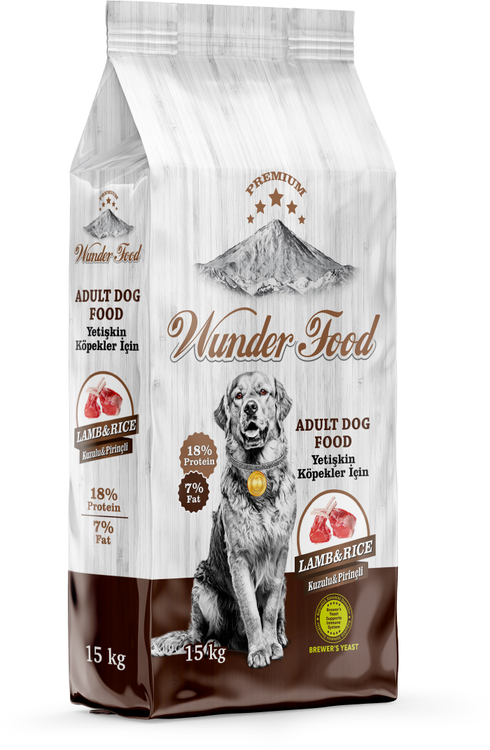 03568 WUNDER FOOD KUZU ETLİ KÖPEK MAMASI 15 KG