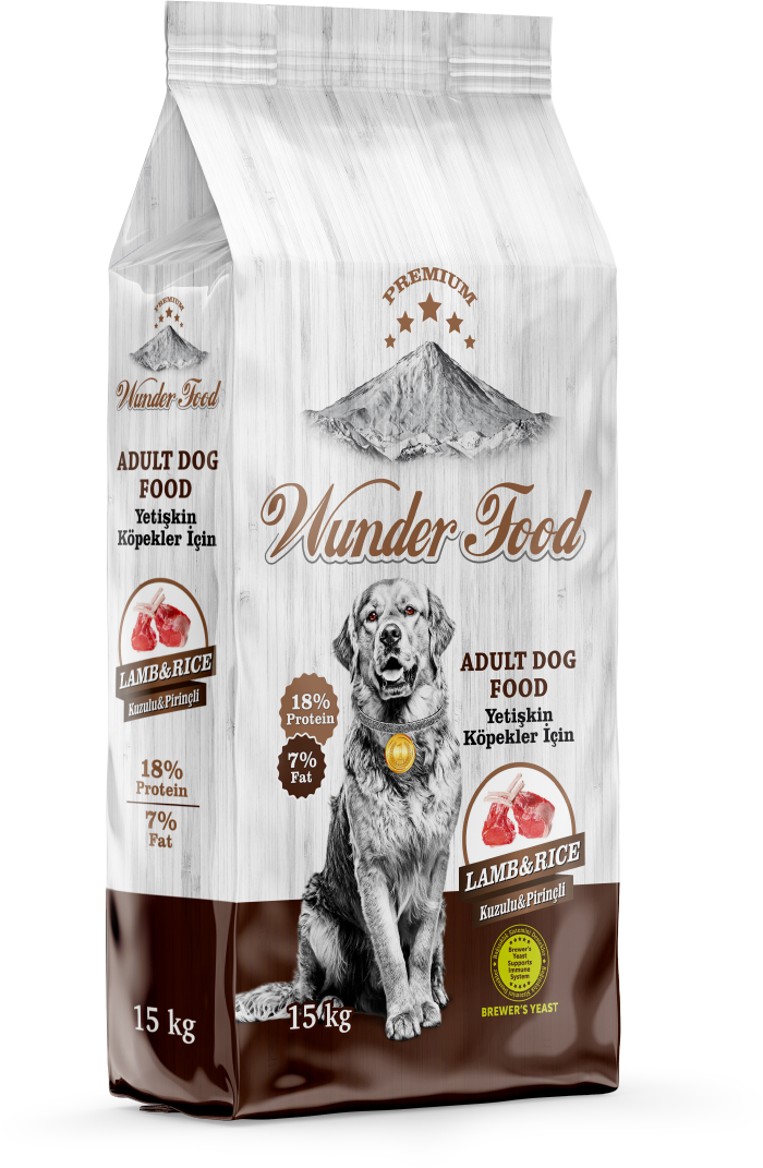03568 WUNDER FOOD KUZU ETLİ KÖPEK MAMASI 15 KG