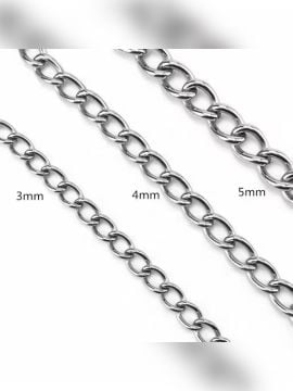 01651  ROYALIST SLSA SOFT SAPLI GEZDİRME  ZİNCİRİ 4MM X 120CM