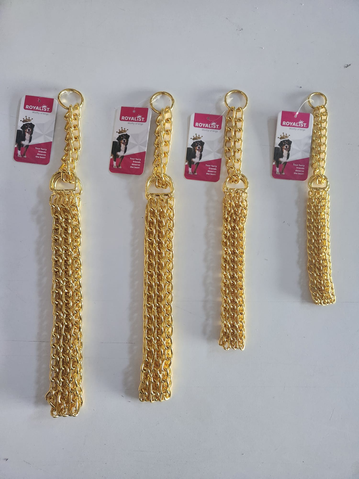 03737 ROYALIST SL207G 2.0MM*40CM ÜÇ SIRALI ZİNCİR GOLD