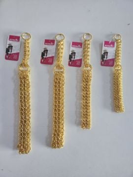 03737 ROYALIST SL207G 2.0MM*40CM ÜÇ SIRALI ZİNCİR GOLD