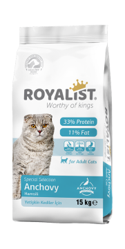 03202 ROYALIST HAMSİLİ KEDİ MAMASI 15 KG