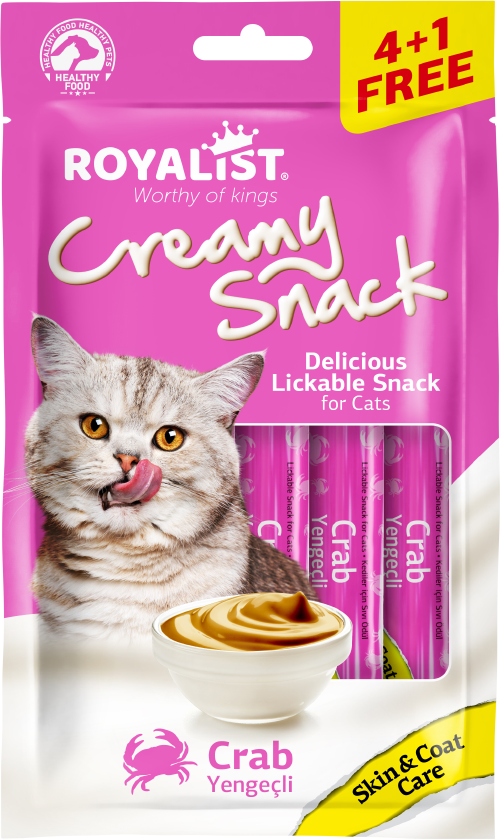 03606 ROYALIST CREAMY SNACK - CRAB 75 GR