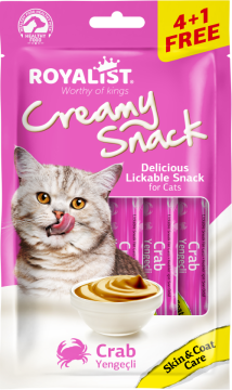 03606 ROYALIST CREAMY SNACK - CRAB 75 GR
