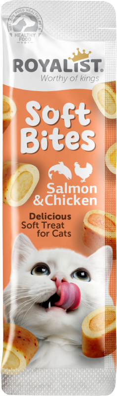 03746 ROYALIST SOFT BİTES SALMON & CHİCKEN 10 GR