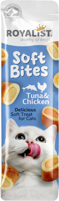 03747 ROYALIST SOFT BİTES TUNA & CHİCKEN 10 GR