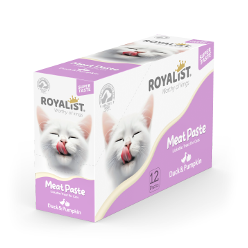 03748 ROYALIST MEAT PASTE CAT DUCK & PUMPKİN 90 GR
