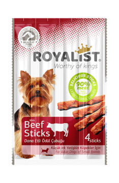 03384 ROYALIST KÖPEK BİFTEKLİ K.IRK STİCKS  40 GR