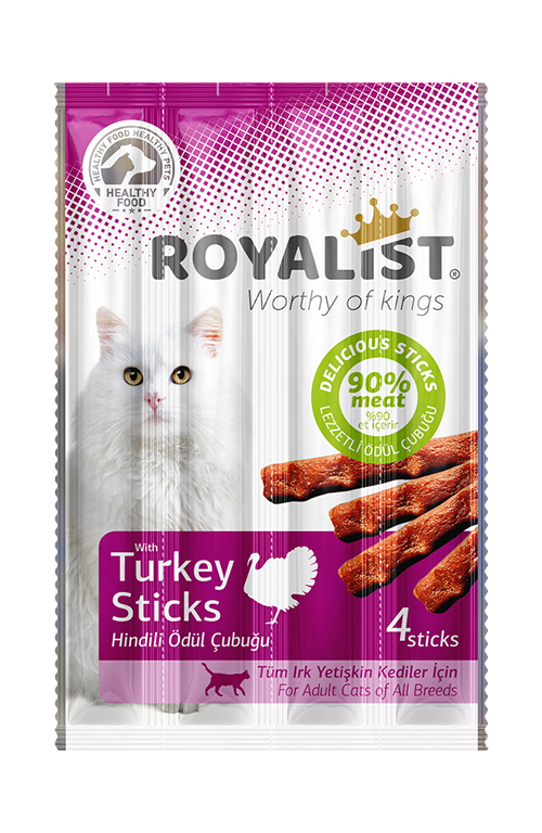 03379 ROYALIST KEDİ HİNDİLİ STİCKS  20 GR