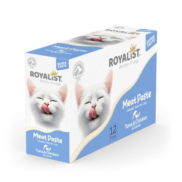 03751 ROYALIST MEAT PASTE CAT TUNA & CHİCKEN & CARROT 90 GR
