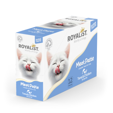 03751 ROYALIST MEAT PASTE CAT TUNA & CHİCKEN & CARROT 90 GR