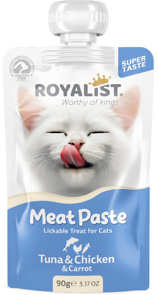 03751 ROYALIST MEAT PASTE CAT TUNA & CHİCKEN & CARROT 90 GR