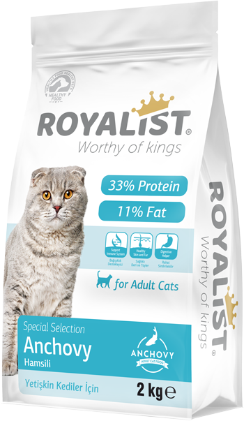 03192 ROYALIST HAMSİLİ KEDİ MAMASI 2 KG